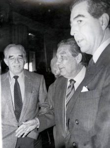 García Márquez y Octavio Paz-Archivo El Universal